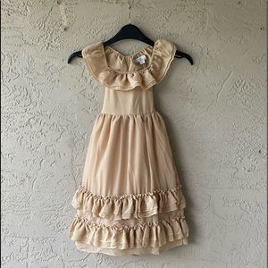 Ruffle Maxi Dress NWT